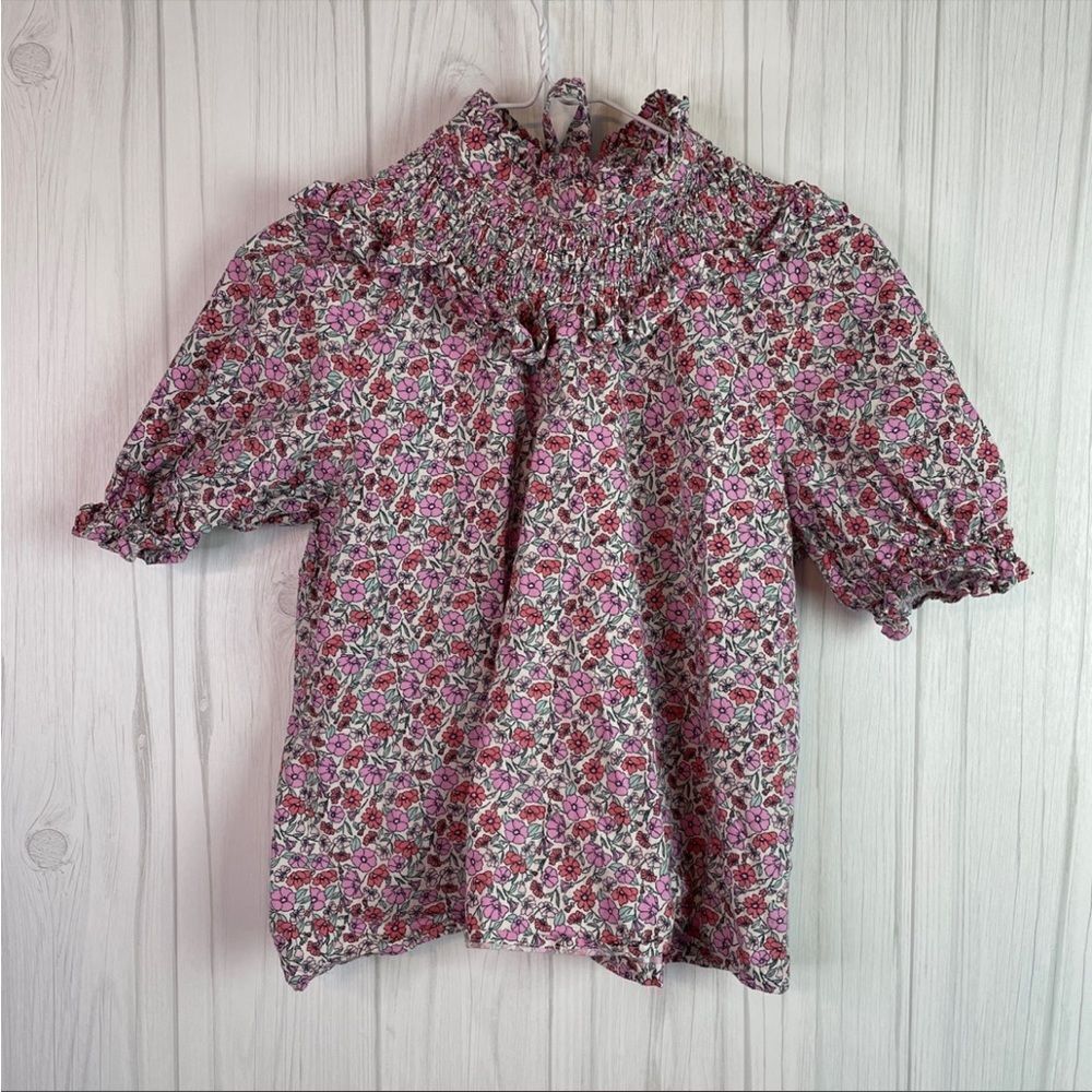 Zara floral blouse small